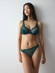B&uuml;gel-BH TRIUMPH "Amourette Sparkle W", Damen, Gr. 70, Cup B, teal gr&uuml;n,...