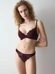 B&uuml;gel-BH TRIUMPH "Love in Lace WP", Damen, Gr. 70, Cup A, braun (claret),...