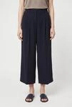 Stoffhose COMMA, Damen, Gr. 36, N-Gr, schwarz (navy), Web, Obermaterial: 97%