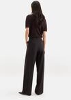 Stoffhose SEIDENSTICKER, Damen, Gr. 34, Normalgr&ouml;&szlig;en, schwarz (braun), 52%