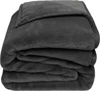 Wohndecke ZOEPPRITZ1828 "The Blanket", grau (anthrazit melange), B:180cm L:220cm,