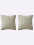 Kissenbezug HEINE HOME, gr&uuml;n, B:40cm L:40cm, Polyester, 100% Polyester,