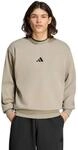 Sweatshirt ADIDAS SPORTSWEAR "ESSENTIALS FEELCOZY", Herren, Gr. S, silber pebble,