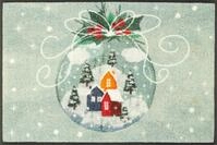 Fu&szlig;matte "Snow Globe", bunt, B:50cm H:7mm L:75cm, Polyamid, WASH+DRY BY KLEEN-TEX,