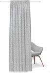 Gardine GERSTER "Lana" Gr. 1, grau, B:140cm H:245cm, Wirkware, Baumwolle, Gardinen,