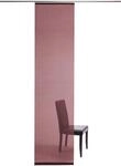 Schiebegardine HOMING "Manhattan", rot (karminrot), B:60cm H:245cm, Polyester,
