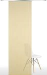 Schiebegardine LIEDECO Gr. 1, gelb (lemon), B:60cm H:245cm, Polyester, Gardinen,