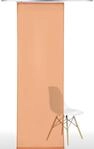 Schiebegardine LIEDECO Gr. 1, orange, B:60cm H:245cm, Polyester, Gardinen,
