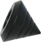 Gardinenstangen-Endst&uuml;ck GARDINIA "Memphis", schwarz (schwarz, matt), L:2,8cm,