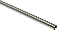 Gardinenstange "Leon mit Innenlauf I &Oslash; 20 mm", silber (edelstahl, optik), B:160cm