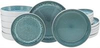 Teller-Set OTTO HOME "modernes Teller Set, Service Novalee", blau (wei&szlig;,...