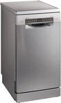 BOSCH Standgeschirrsp&uuml;ler "SPS4HMI13E", Energieeffizienz: D, silber (geb&uuml;rsteter