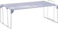Ablageregal ZELLER PRESENT, silber (silberfarben), B:43,5cm H:15,5cm T:25,5cm,