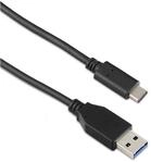 TARGUS USB-Kabel "USB-C To USB-A 3.1 Gen2 Cable", schwarz, 100cmcm, Kabel, USB-Kabel