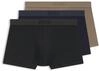Trunk BOSS "Trunk 3P Heather", Herren, Gr. M, 3 Stk., Jersey, open beige 280,...