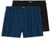 Webboxer BOSS, Herren, Gr. M, 2 Stk., Jersey, bunt (open blau 466), Jersey,
