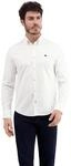 Langarmhemd LERROS "Herrenhemd im Oxfordstyle aus Baumwolle mit Stretchanteil",
