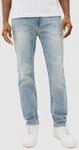 Slim-fit-Jeans TRUE RELIGION "ROCCO SN NO FLAP", Herren, Gr. 30, L&auml;nge 32, blau