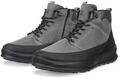 Schn&uuml;rboots ECCO "ECCO BYWAY 2.0", Herren, Gr. 40, grau (grau, schwarz), Nubukleder,