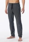 Pyjamahose SCHIESSER "Mix + Relax", Herren, Gr. 110, N-Gr, schwarz-wei&szlig; (845,...