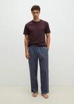 Loungehose MARC O'POLO, Herren, Gr. S, N-Gr, grau (blaugrau), Web,...