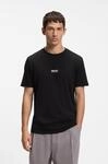 T-Shirt HUGO "Nodar", Herren, Gr. L, schwarz001, Single Jersey, Obermaterial:...