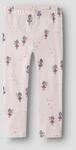 Leggings NAME IT "NMFNISALA LEGGING PB", M&auml;dchen, Gr. 116, N-Gr, raindrops on...