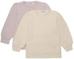 Sweatshirt MINYMO "Rundhalspullover MISweatshirt", M&auml;dchen, Gr. 104, lila...