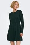Strickkleid ONLY "ONLFIA LS CABLE DRESS KNT", Damen, Gr. XL, N-Gr, Langarm, Strick,
