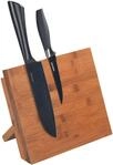 Magnet-Messerblock WENKO "Modell Mesina", braun (dunkelbraun), B:23,5cm H:21cm