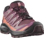 Outdoorschuh SALOMON "XA PRO WP J", Kinder, Gr. 35, lila (huckleberry, schwarz,