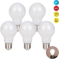 N&Auml;VE LED-Leuchtmittel "Daffy", Energieeffizienz: F, wei&szlig;, &Oslash;:6cm, Leuchtmittel, 5er