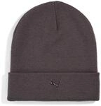 Beanie PUMA "METAL CAT HIGH CROWN BEANIE", Damen, grau (moody gray), Polyacryl,