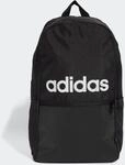 Rucksack ADIDAS PERFORMANCE "CLASSIC DAILY", schwarz-wei&szlig; (schwarz, wei&szlig;),