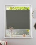 Plissee OTTO HOME "CASUL" Gr. 1, grau (dunkelgrau), B:30cm H:130cm,...