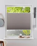 Plissee OTTO HOME "LAHOLM" Gr. 10, grau (taupe), B:70cm H:210cm, Obermaterial:...