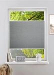 Plissee OTTO HOME "Willa" Gr. 15, grau, B:30cm H:130cm, Obermaterial: 100%...