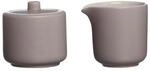 Milch- und Zuckerset RITZENHOFF & BREKER "Milch- und Zuckerset Jasper 2er Set", grau