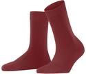 Socken FALKE "ClimaWool", Damen, Gr. 37-38, rot (henna (8437)), Obermaterial: 44%