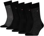 Socken TOMMY HILFIGER, Herren, Gr. 39-42, schwarz, Obermaterial: 66% Baumwolle,...