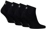 Sneakersocken PUMA, Damen, Gr. 35-38, schwarz, Obermaterial: 66% Baumwolle, 18%