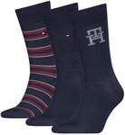 Socken TOMMY HILFIGER, Herren, Gr. 39-42, blau (navy), Obermaterial: 64%...