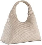 Umh&auml;ngetasche PUMA "UP VELVET LARGE PRISM BAG", Damen, mouse gray, Obermaterial:
