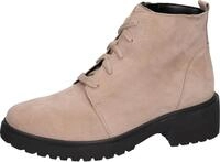 Schn&uuml;rstiefelette WALDL&Auml;UFER, Damen, Gr. 3,5 (36), Textil Warmfutter, beige
