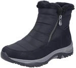Winterboots RIEKER, Damen, Gr. 36, schwarz, Lederimitat, Textil, unifarben,...
