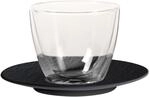 Latte-Macchiato-Glas VILLEROY & BOCH "Caf&eacute; au Lait-Set Manufacture Rock 250 ml