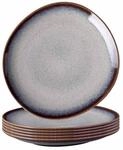 Brotteller "Brotteller Lave 17,6 x 16,8 cm 6er Set", beige, LIKE. BY VILLEROY & BOCH,