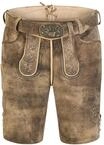 Lederhose SPIETH & WENSKY "Herford", Herren, Gr. 46, N-Gr, braun (gerste...