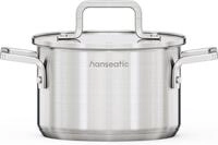 Kochtopf HANSEATIC "DAILY, mit Antihaftbeschichtung", silber (silberfarben), H:9,5cm