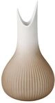 Dekovase GOEBEL "Vase Studio 8 Raindrop Powder 15 cm beige", beige, B:8cm H:15cm